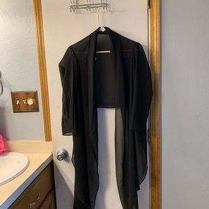 Sheer Wrap Jacket